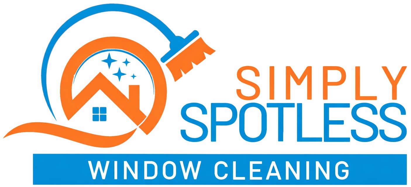 imply Spotless Window Cleaning logo for residential and commercial window cleaning in Massachusetts